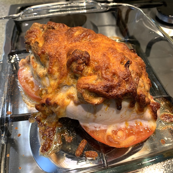 Mushroom Stuffed Chicken