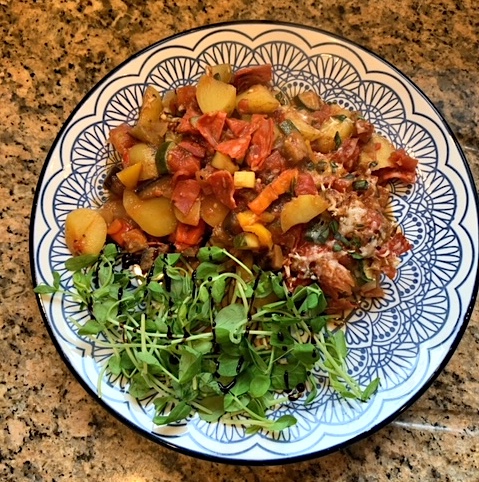 Chorizo and Potato Arrabbiata