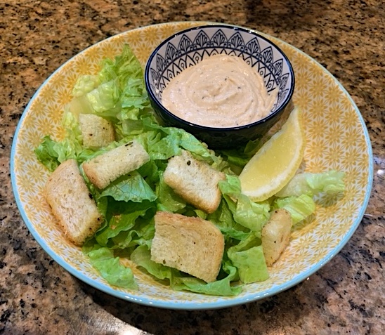 Caesar Dressing Salad Topper