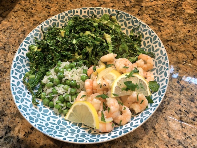 Garlic & Lemon Prawns