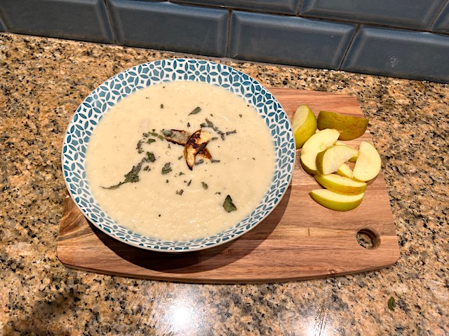 Apple & Celeriac Soup