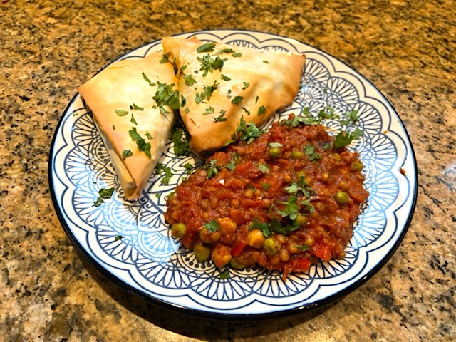 Halloumi Samosa