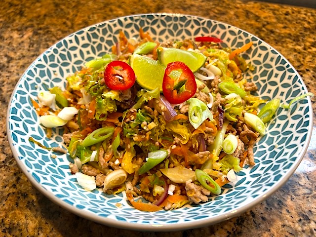 Pork & Ginger Poke Bowl