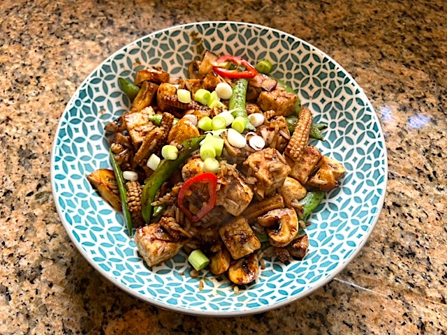 Sticky Tamarind Tofu